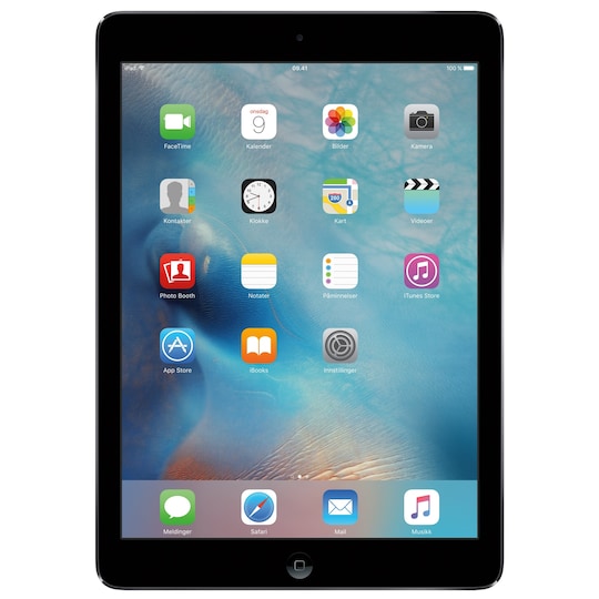 iPad Air 16 GB Wi-Fi (grå)