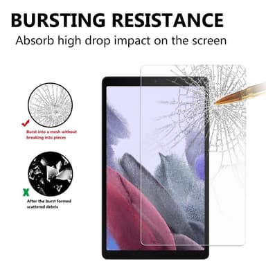 Samsung Galaxy Tab A7 Lite härdat glas
