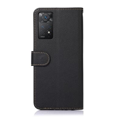 KHAZNEH Xiaomi Redmi Note 11 Pro 5G Plånboksfodral Svart/Röd