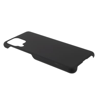 Samsung Galaxy A22 4G Rubberized Hård Plast Skal - Svart