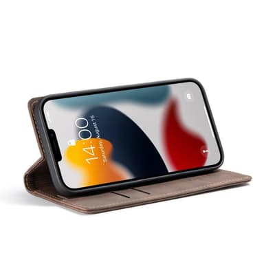 CASEME Plånboksfodral iPhone 13 Pro - Coffee