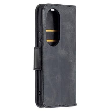 Huawei P50 Pro Retro Plånboksfodral - Svart