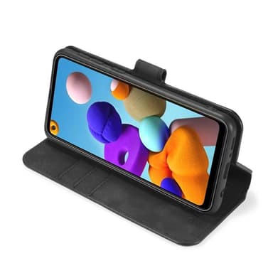DG.MING Plånboksfodral Samsung Galaxy A21s - Svart