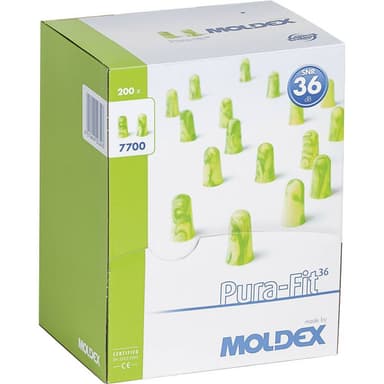 Hörselproppar 36 dB Engångs Moldex Pura-Fit 770001 200