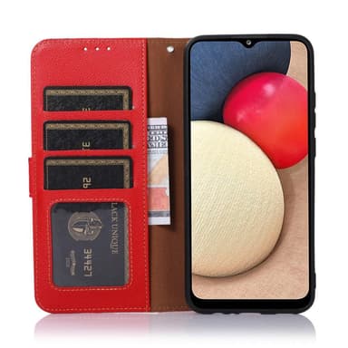 KHAZNEH Motorola Moto G60s Plånboksfodral - Röd