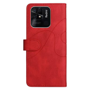 KT Plånboksfodral till Xiaomi Redmi 10C - Röd