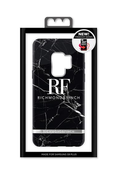 Richmond & Finch skal till Samsung Galaxy S9 Plus - Black Marble