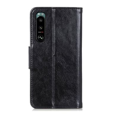 Sony Xperia 5 III Plånboksfodral Textured Split - Svart