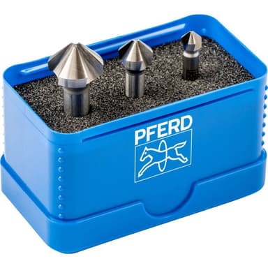 Konisk försänkarset HSS PFERD SET KES HSS DIN 335 C90°