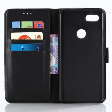 Plånboksfodral Retro till Google Pixel 3 XL - Svart
