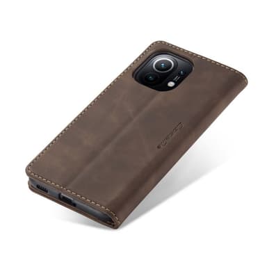 CASEME Plånboksfodral Xiaomi Mi 11 - Coffee