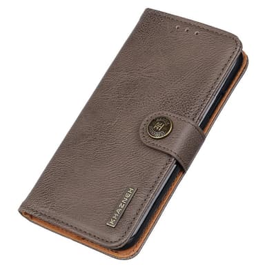 KHAZNEH Motorola Moto G 5G 2022 Plånboksfodral - Khaki