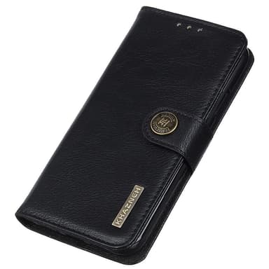 KHAZNEH Motorola Edge 30 Plånboksfodral - Svart