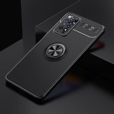 Xiaomi Redmi Note 11 Pro skal med Finger Ring och inbyggd plåt