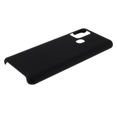 Samsung Galaxy A21s Rubberized HårdPlast Skal - Svart