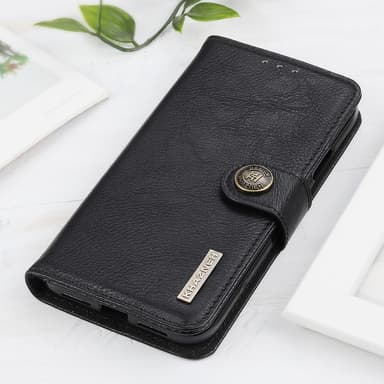 KHAZNEH Motorola Moto G22 / Moto E32s 4G Plånboksfodral - Svart