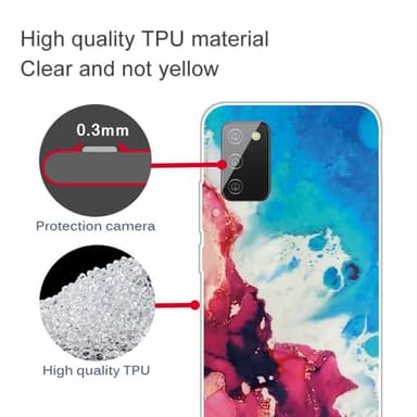 SKALO Samsung A02s / A03s Marmor TPU-skal - Motiv 6