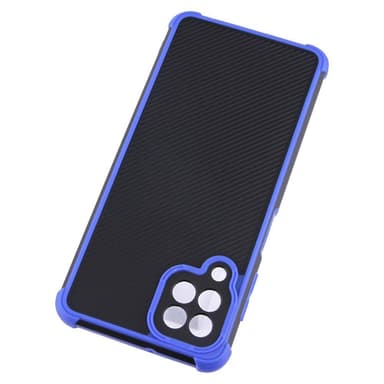 SKALO Samsung A22 4G Armor Hybrid Bumper Skal - Blå