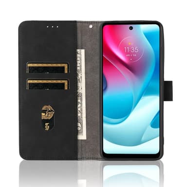 Motorola Moto G60s Plånboksfodral - Svart