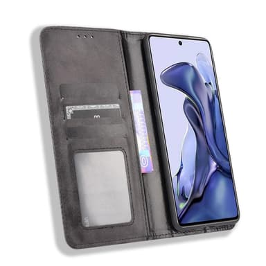 Xiaomi 11T Pro / Xiaomi 11T Plånboksfodral  - Svart