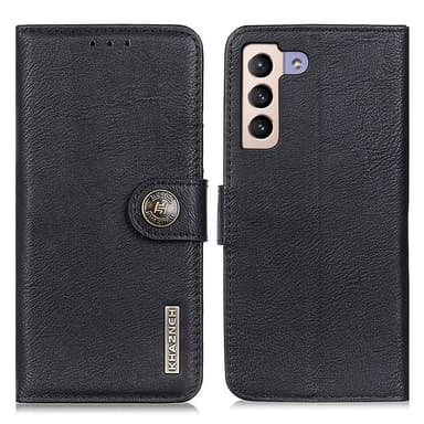 KHAZNEH Samsung Galaxy S22 Plus Plånboksfodral - Svart