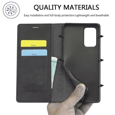 LC.IMEEKE Wallet Case Fodral till Samsung Galaxy A33 5G - Svart