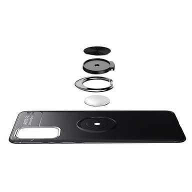 Samsung Galaxy S20 FE TPU skal med Finger Ring - Svart