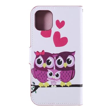iPhone 11 Pro Max Plånboksfodral - Owl Family