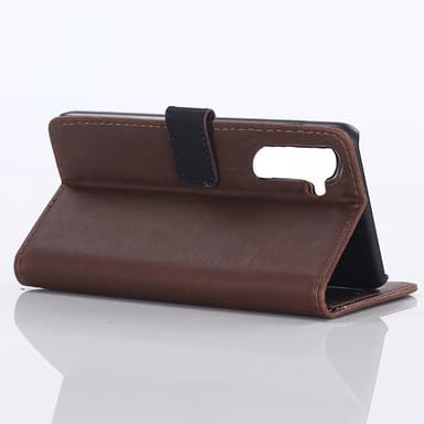 Samsung Galaxy Note 10 Retro Plånboksfodral - Coffee