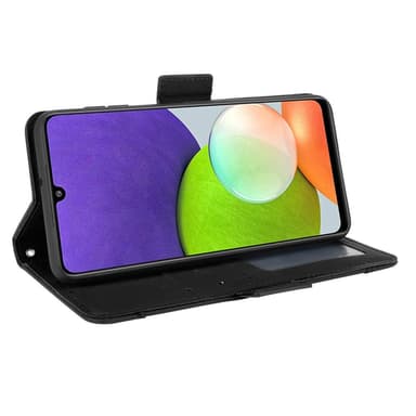 Samsung Galaxy A22 4G Plånboksfodral  - Svart