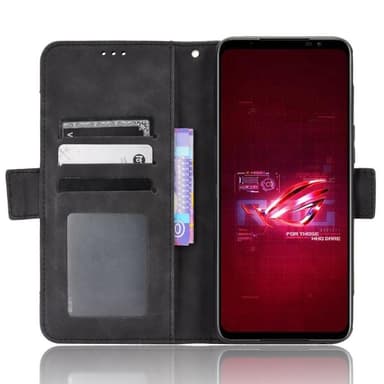 Asus ROG Phone 6 5G / 6 Pro 5G Plånboksfodral  - Svart