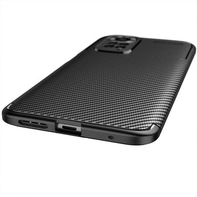 Xiaomi Redmi Note 11 / Note 11S Karbon fiber Texture Skal - Svart
