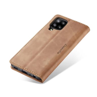 CASEME Plånboksfodral Samsung Galaxy A12 - Brun