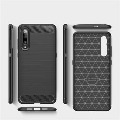 Stöttåligt Armor Carbon TPU-skal Xiaomi Mi 9 - Grå