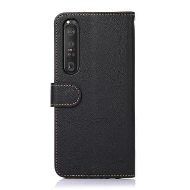 KHAZNEH Sony Xperia 1 III Plånboksfodral Röd/Svart