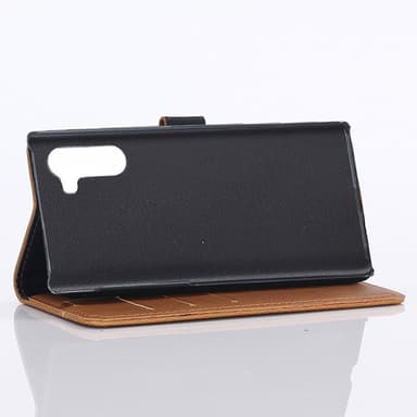 Samsung Galaxy Note 10 Retro Plånboksfodral - Brun