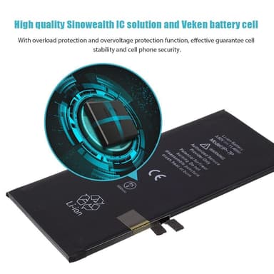 iPhone 7 Plus IPARTS EXPERT 3000mAh Batteri FCC/CE/RoSH