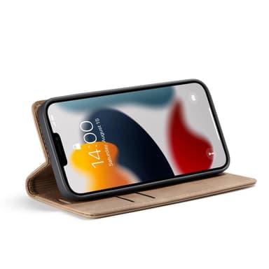 CASEME Plånboksfodral iPhone 13 Pro - Brun