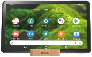 Doro Tablet 4/32 GB surfplatta (grafit)