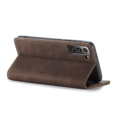 CASEME Plånboksfodral Samsung Galaxy S22 Plus - Coffee