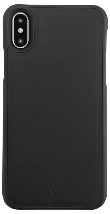 Puro plånboksfodral för iPhone Xs Max (svart)