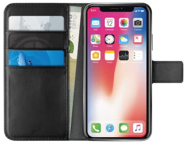 Puro Milano plånboksfodral för iPhone Xs Max (svart)
