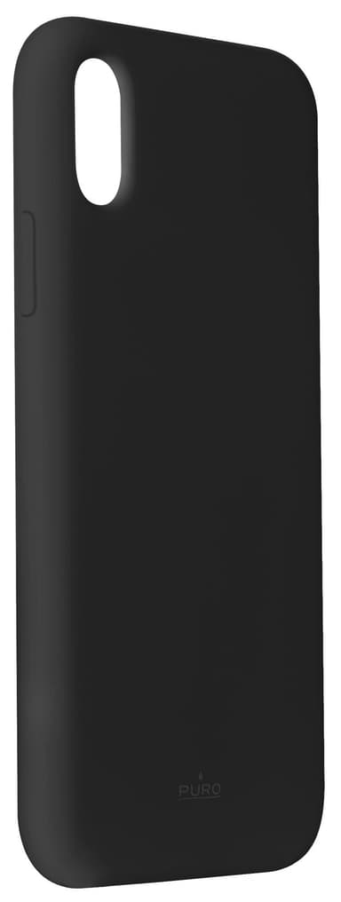 Puro Icon fodral iPhone Xs Max (svart)