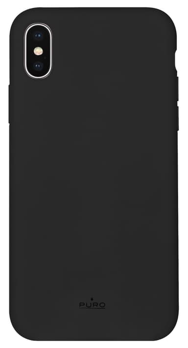 Puro Icon fodral iPhone Xs Max (svart)