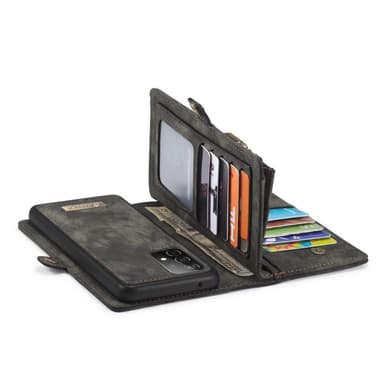 CASEME Samsung Galaxy A52 / A52s Retro plånboksfodral - Grå