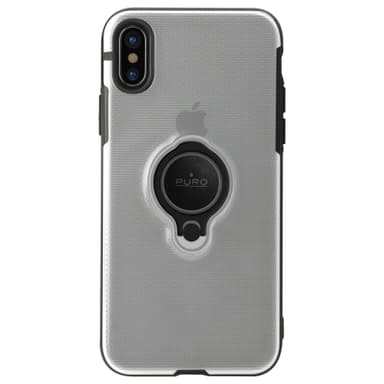 Puro Magnet Ring fodral för iPhone Xs Max (transparent)