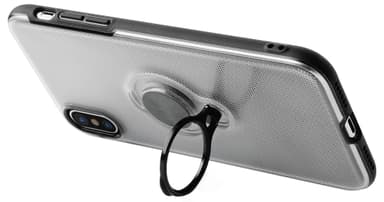 Puro Magnet Ring fodral för iPhone Xs Max (transparent)