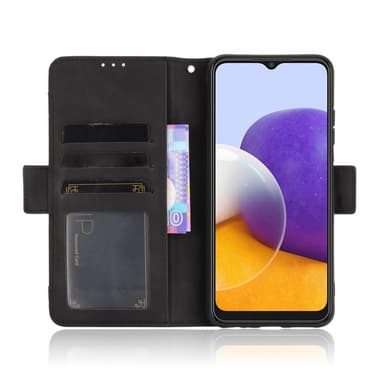 Samsung Galaxy A22 5G Plånboksfodral  - Svart