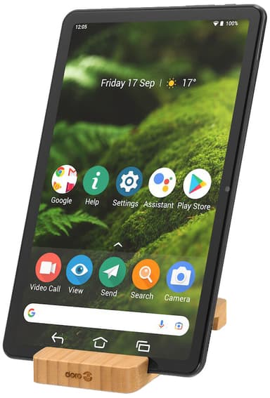 Doro Tablet 4/32 GB surfplatta (grafit)
