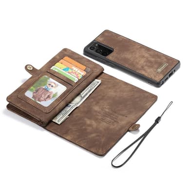CASEME Samsung Galaxy Note 20 Retro läder plånboksfodral